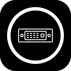 Dvi Vector Icon Design
