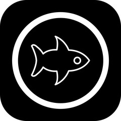 Shark Vector Icon Design