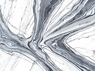 Abstract Grey and White Marble Texture
