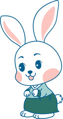 Rabbit 한복토끼