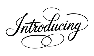 Introducing Script Typography Vector Design - Elegant Handwritten Lettering Artwork