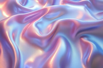 Obraz premium luxurious pearllike texture with iridescent foil effect creating an elegant and opulent background perfect for highend design projects or artwork