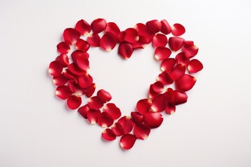 Rose petals flower shape plant.