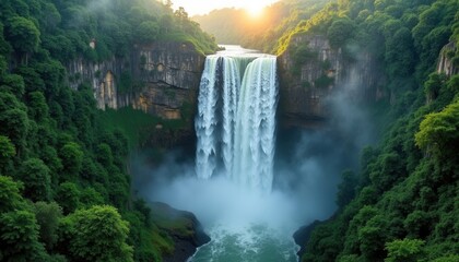 waterfall in the forest