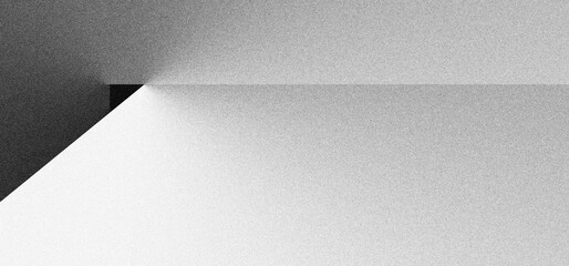 Black white grainy background, monochrome gray noisy texture dark grunge banner, header poster cover backdrop design