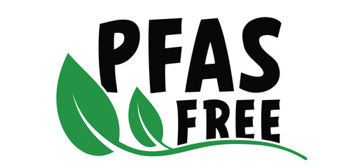 Stop, dangerous PFAS, PFOS, PFOA. Per- and polyfluoroalkyl substance used in food products and materials due to their enhanced water resistant. Synthetic substances in fruit and vegetable concept.