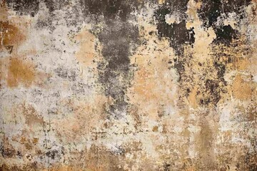 Obraz premium Distressed Wall Texture with Earthy Tones