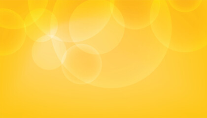 Yellow background. big white circular pattern on yellow background. yellow blur abstract background