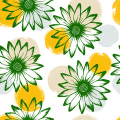 pattern with flowers