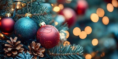 Obraz premium christmas background