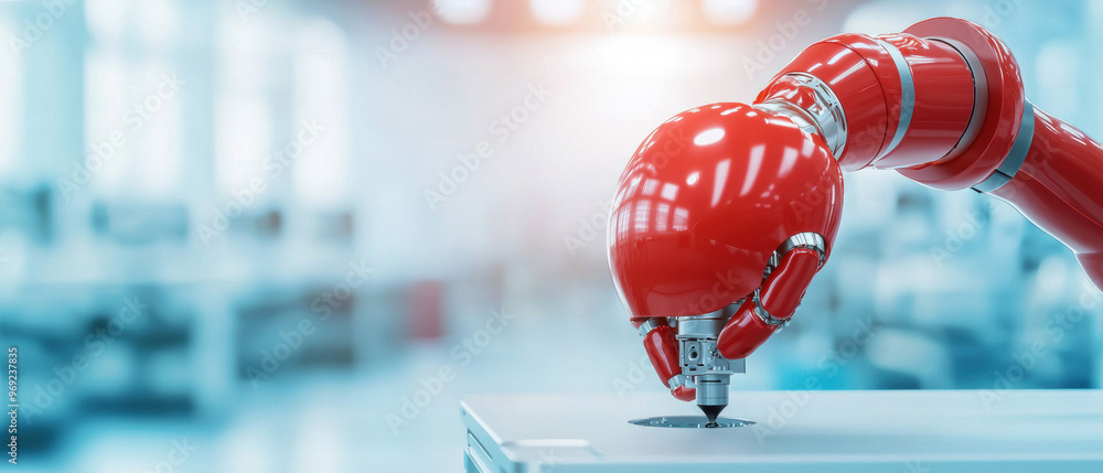Poster ai system performing a visual quality inspection on a production line, machine learning qc, aidriven