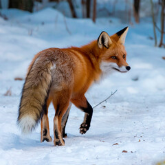 Fototapeta premium fox picture