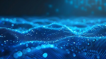 abstract background with waves