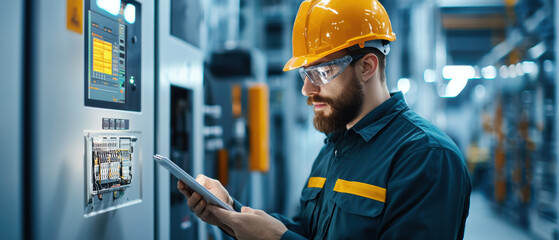 Engineer testing electrical products for safety and compliance, electrical testing, product safety validation