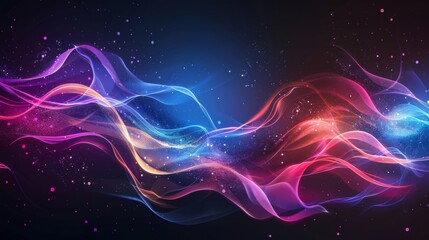 Obraz premium Abstract light background illustration generated by ai