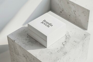 Elegant jewelry packaging box