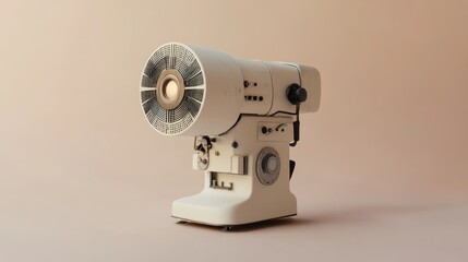 Fototapeta premium A retro-style sewing machine designed for creative fabric projects.