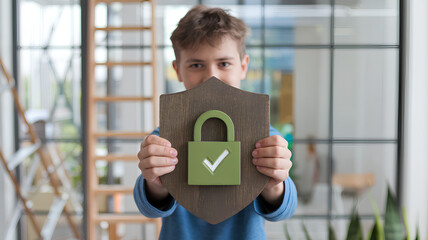 Child internet security, Apps lock for parental control, and limited access to the internet