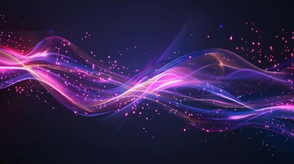Abstract light background illustration generated by ai
