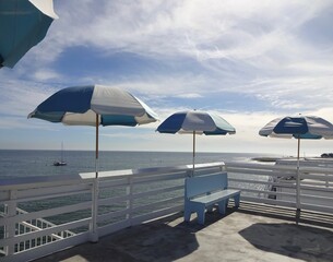 umbrellas on the beach