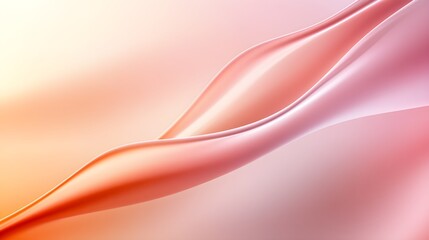 Fototapeta premium Abstract rounded shapes, smooth transitions, muted pastel colors, modern minimalism, soft gradients