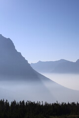 mountains in the fog, GNP