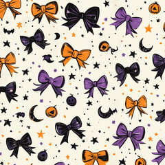 Halloween Patterns, Halloween Digital Paper