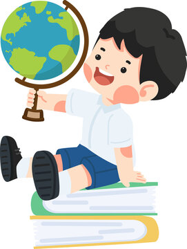 recommend clip art: Stack of Books for reading and education flat