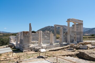 choes of Antiquity: The Timeless Beauty of Naxos' Temple of Demeter