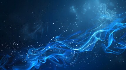 abstract background with waves