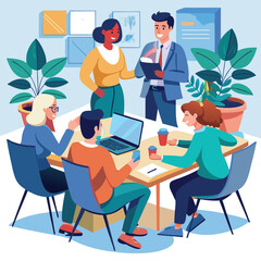 Business Conference, Office work, meeting  in the Office