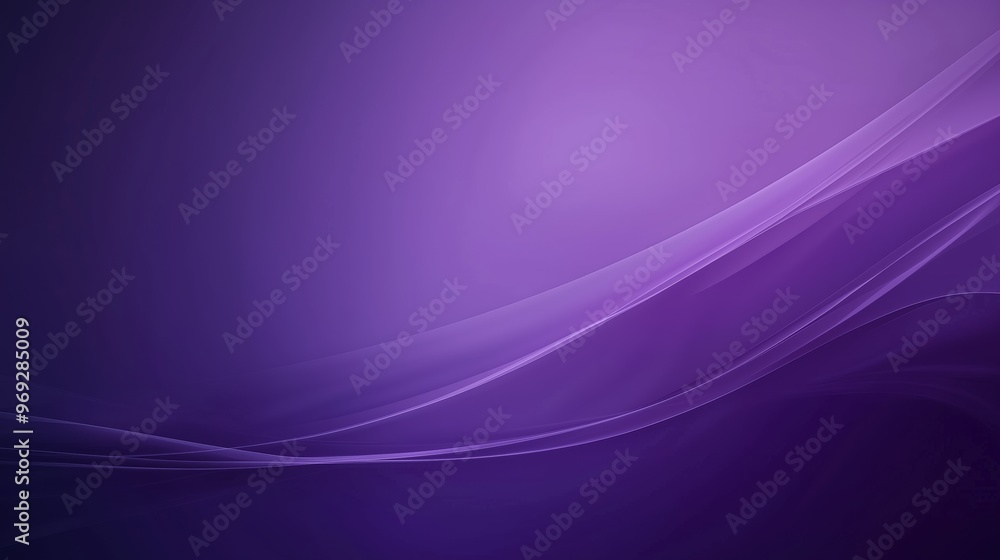 Poster a sleek, modern gradient background blending deep violet into soft lavender, creating a stylish and 