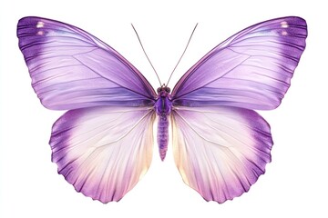 Soft violet butterfly insect invertebrate illustration. © Rawpixel.com