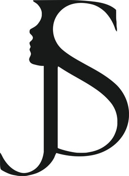 recommend clip art: js Beauty woman line art luxury creative flower beauty skin care minimalist logo design