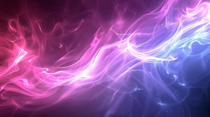 Black Light Background with Copy Space, Soft and Illuminated Design