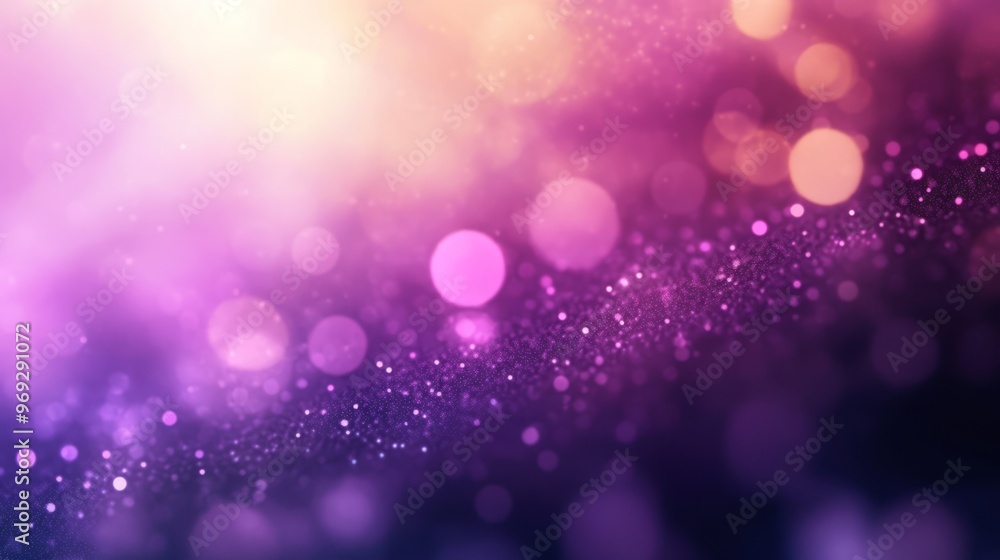 Poster blurred gradient background design. abstract purple background with bokeh