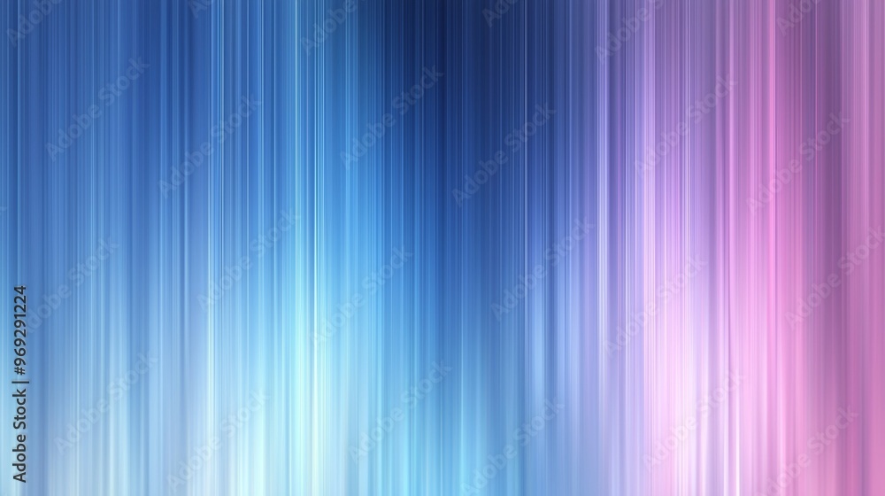 Poster This abstract background shows blurry blue and white stripes blending together creating a sense of speed and movement. The gradient from dark to light creates a sense of depth and dimension.