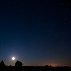 Fototapeta premium Full Harvest Moon