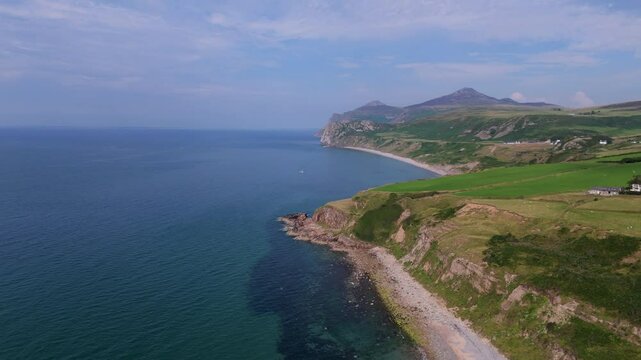Nefyn, Llyn Peninsula, North Wales: coastlines, beaches, headlands, fields, perfect for exploration.