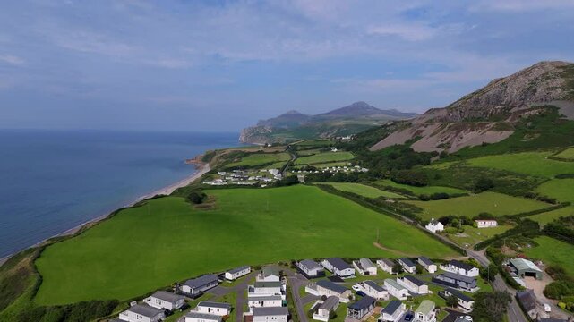 Nefyn, Llyn Peninsula, North Wales: coastlines, beaches, headlands, fields, perfect for exploration.