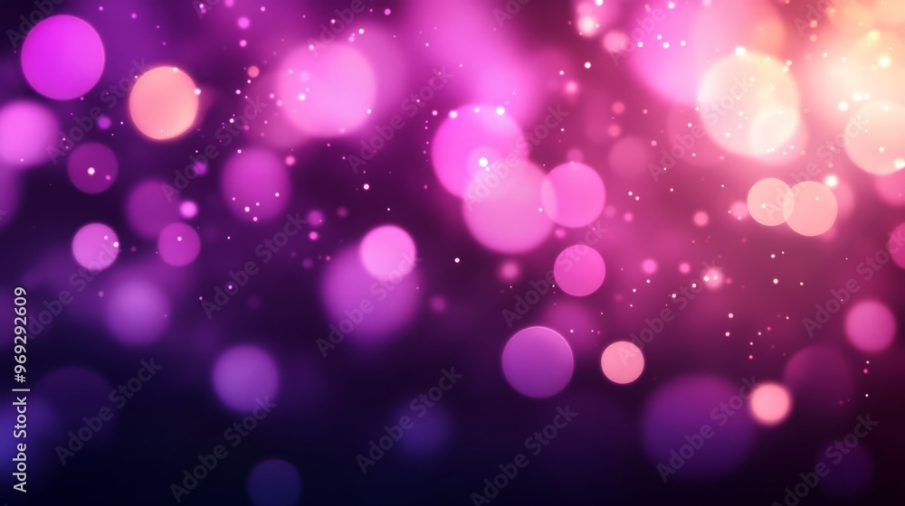 Poster blurred gradient background design. abstract purple background with bokeh