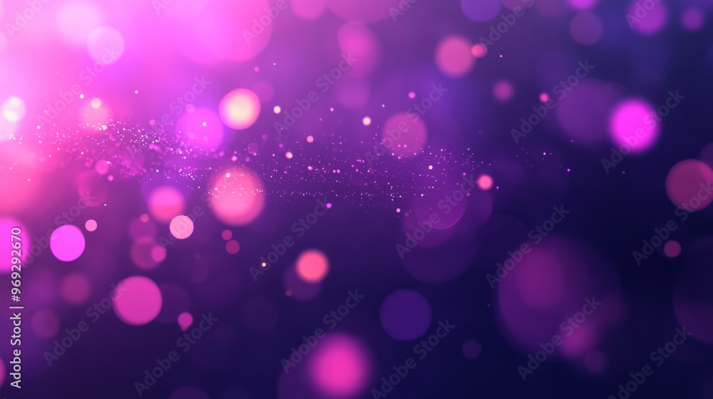 Poster blurred gradient background design. abstract purple background with bokeh