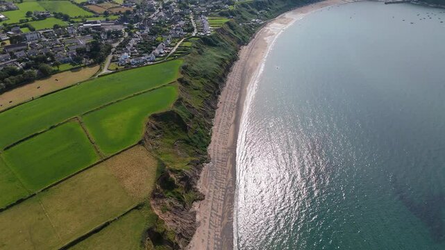 Nefyn, Llyn Peninsula, North Wales: coastlines, beaches, headlands, fields, perfect for exploration.