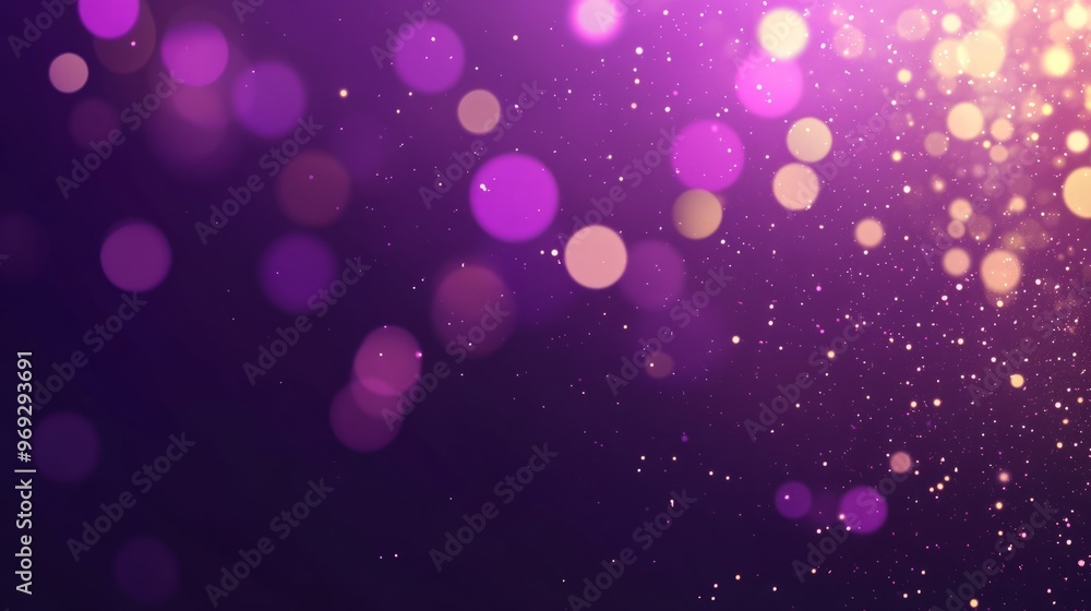 Poster blurred gradient background design. abstract purple background with bokeh