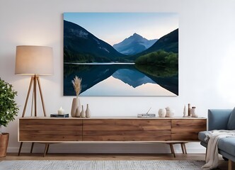 Latte Art in a Cozy Café Atmosphere