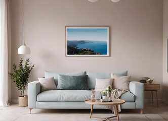 Latte Art in a Cozy Café Atmosphere