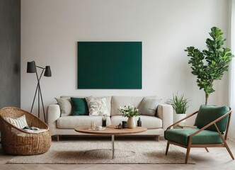 Latte Art in a Cozy Café Atmosphere