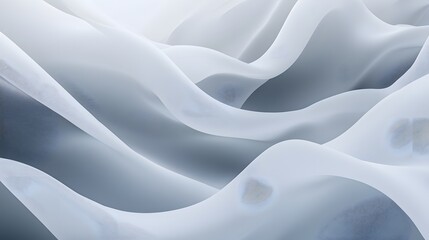 Obraz premium Monochromatic abstract background with soft waves and subtle textures for a minimalist design.