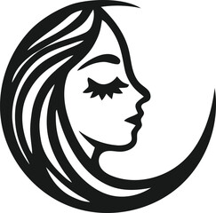 Beauty women line art luxury creative flower beauty skin care minimalist logo design
