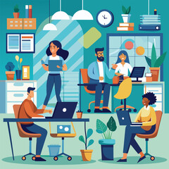 Business Conference, Office work, meeting  in the Office